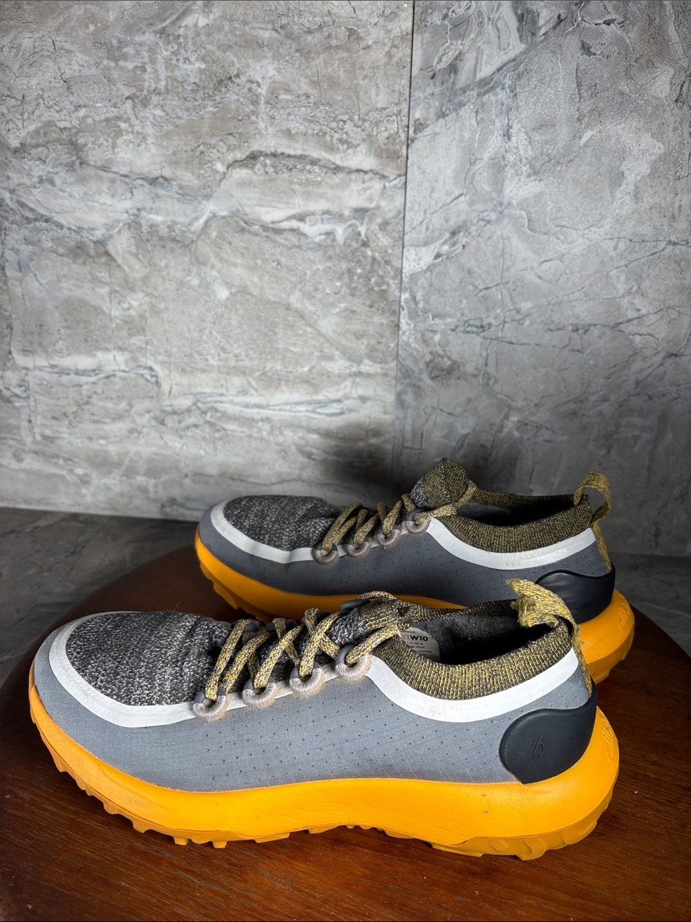 AllBirds SWT Women’s Size 10 Grey/Orange Athletic Shoes